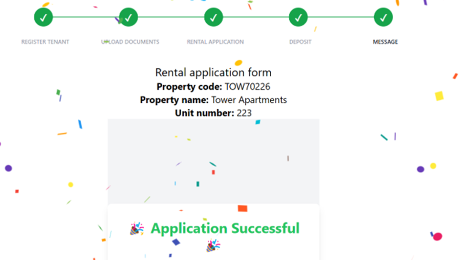 Illustration showing Rental Applications